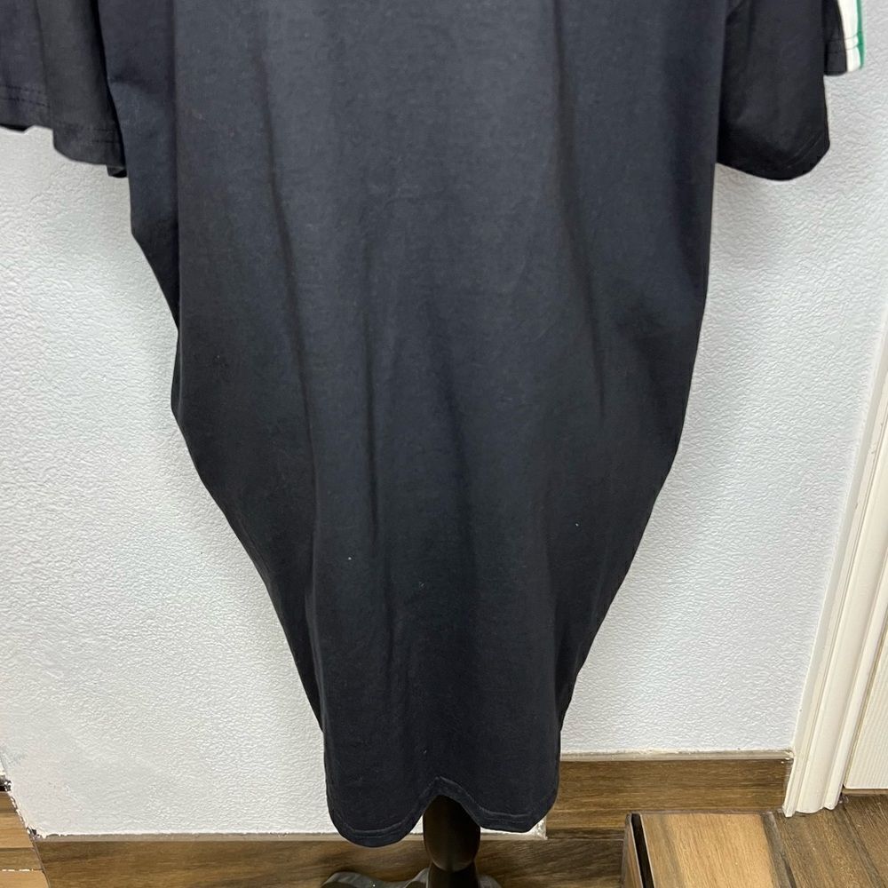 New! Adidas Pullover Crew Neck Men’s Tee Shirt Top Black Sz L - Picture 8 of 10